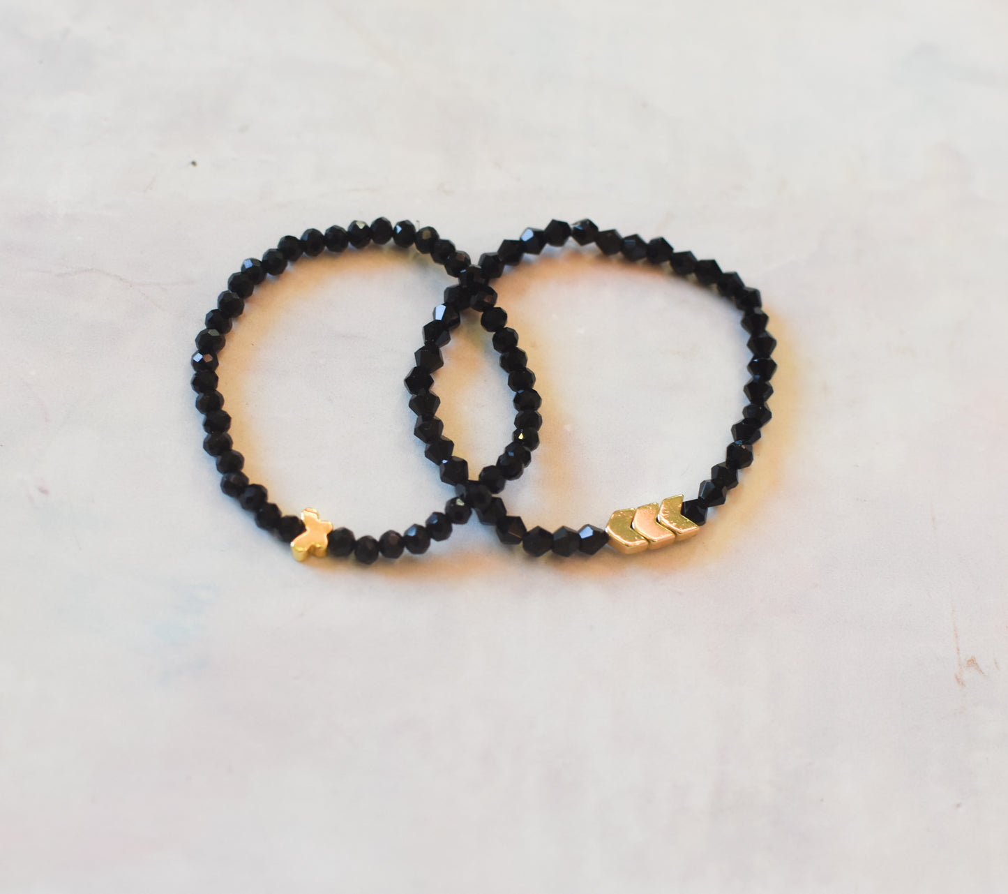 Black and Gold Bracelet