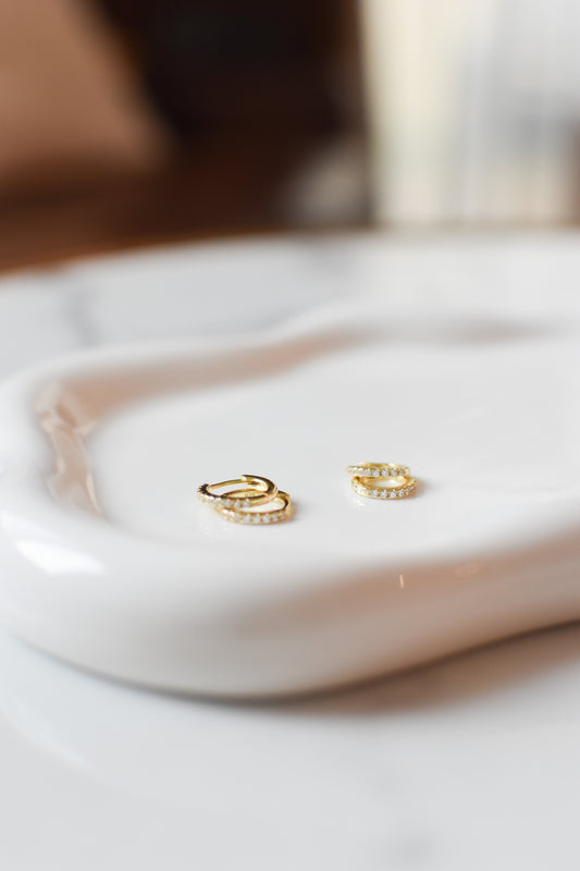 Mini Loop Earrings (10mm)